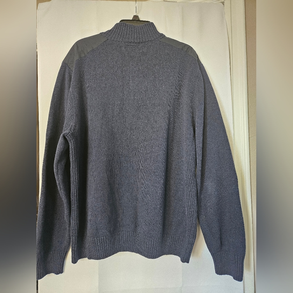 US Polo Association quarter zip pullover navy sweater size XL - Picture 9 of 9
